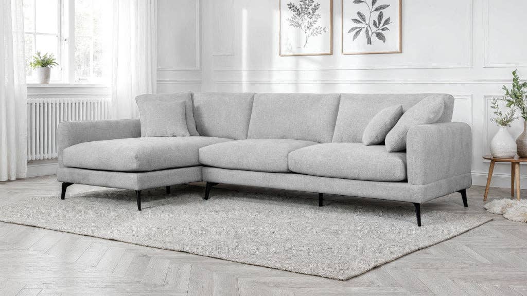 Furnhouse - Wholesale Sofa - L-Shape Sofa Maggie Grey Left1