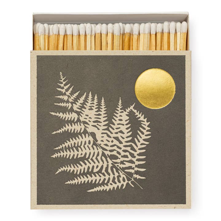 Fern | Square Matchboxes for wholesale by Archivist Gallery | UK