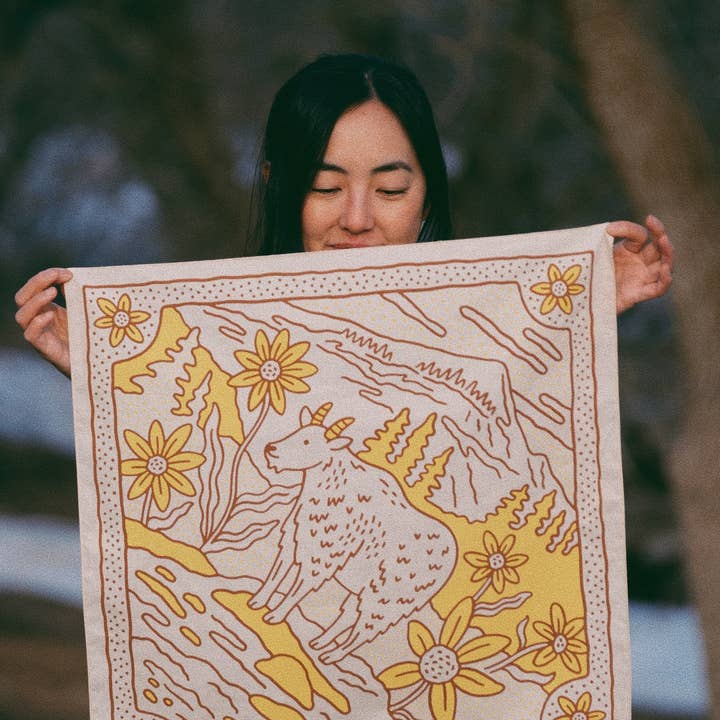 Goodnight Pine - Wholesale Bandana - Unisex - Wasatch Wilderness Bandana