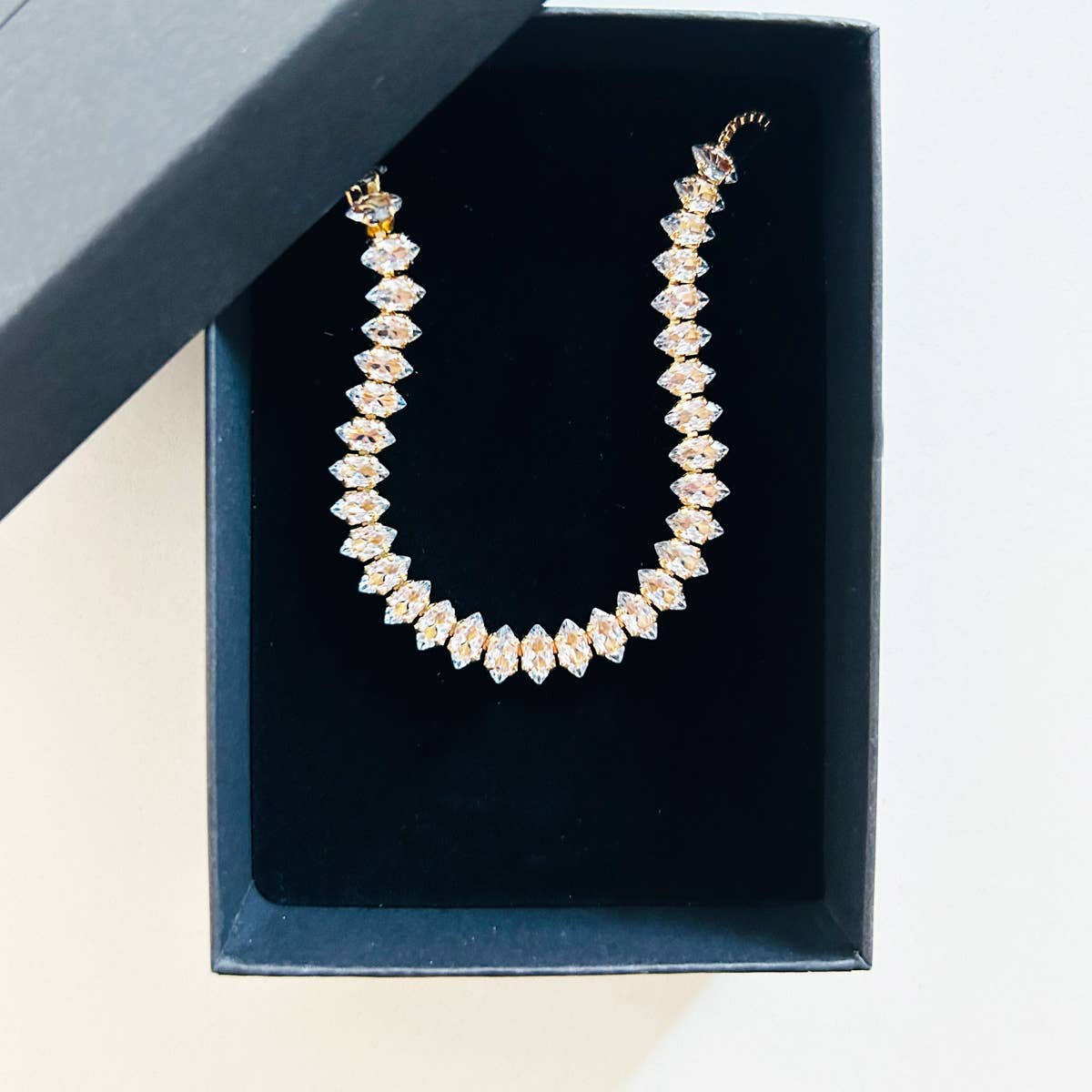 ÉCLAIRE – wholesale Tennis bracelet – MARQUISE TENNIS BRACELET1