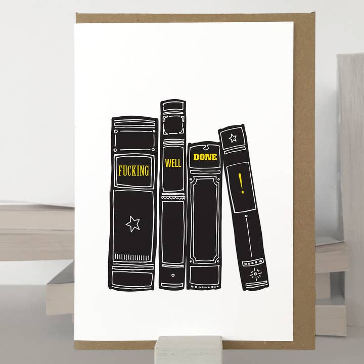 Putain, bien joué ! | Félicitations | Mariage | Graduation pour la vente par Purpose & Worth etc