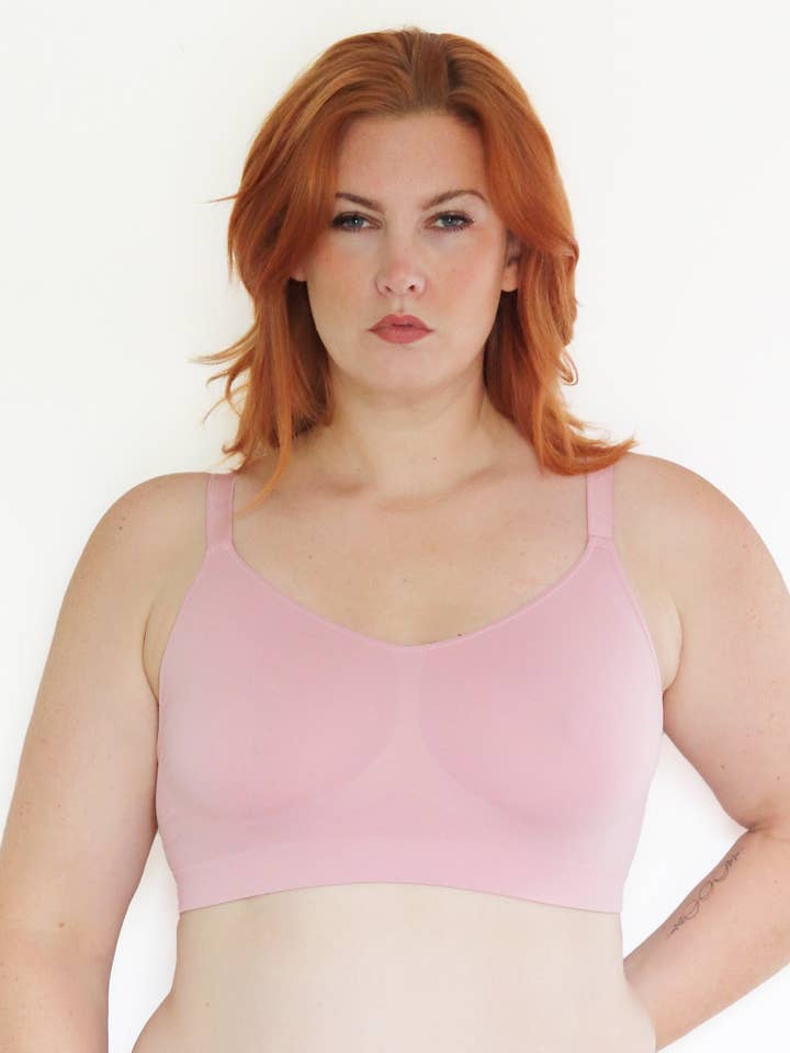 Curvy Seam Free Adjustable Comfort Bra for wholesale by Pamela Mann