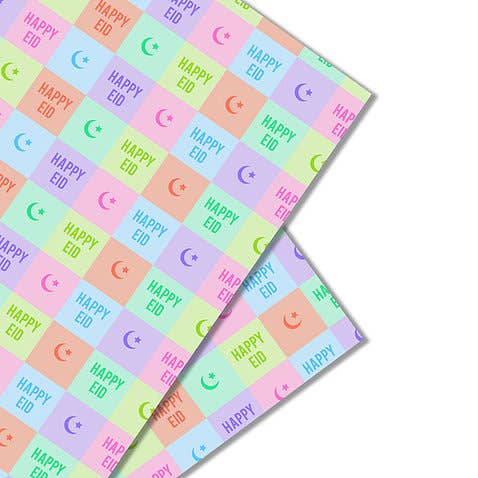 Multi Eid Wrapping Paper for wholesale by Studio Saba