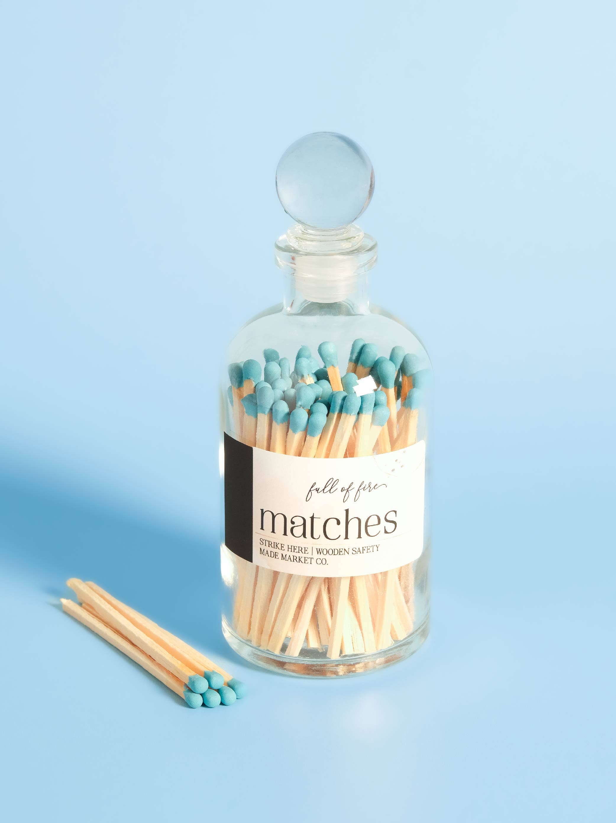 Made Market Co. - Wholesale Matches - Full of Fire Aqua Matches1