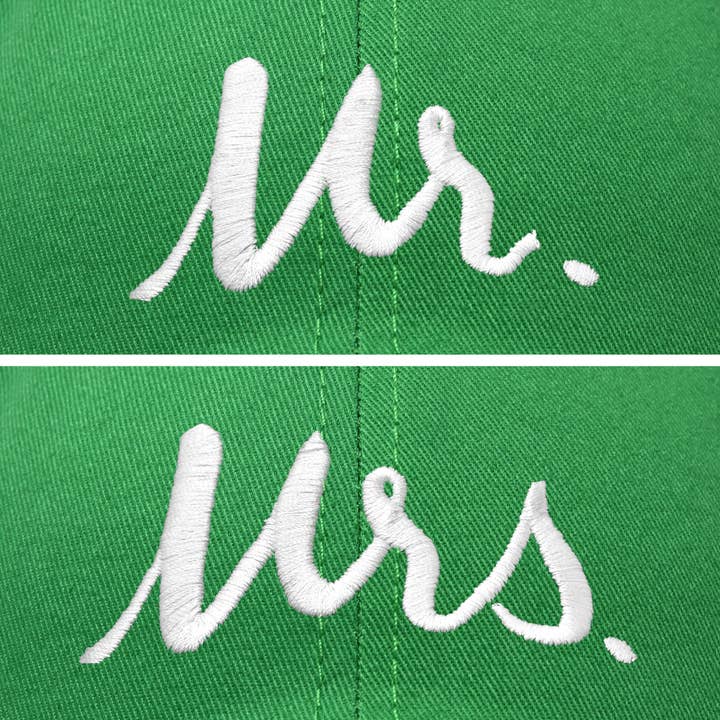 Dalix - Wholesale Baseball Cap - Unisex - DALIX Mr and Mrs Baseball Cap Matching Couples Hat Set11