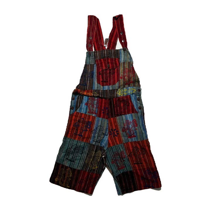 Svamplappade Randiga Hängselbyxor för wholesale av Shop Therapy