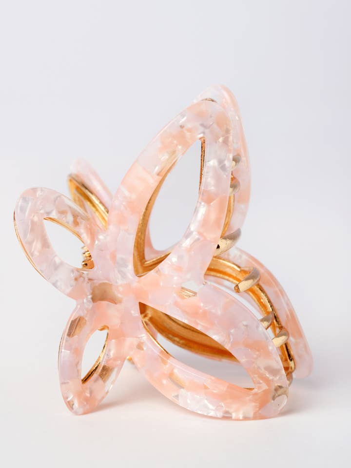 Reverie Hair - Butterfly Clips / Peach / Hair Clip for wholesale by PONY-O UK