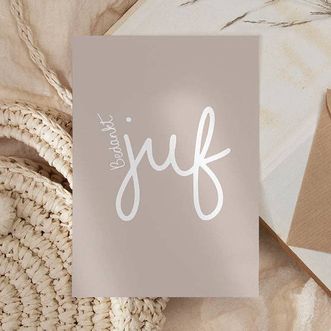 NynkeOntwerpt - Wholesale Thank You Card - Card | Thank you teacher0