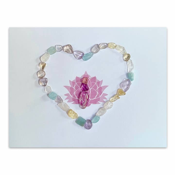 Corazón de cristal de amor para venta al por mayor de Immaginare + Seaside