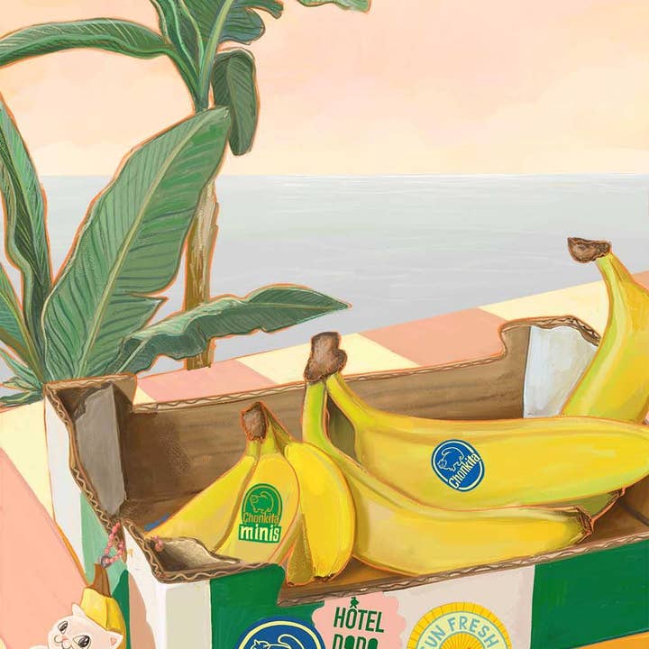 Impresión de Arte Chonkita Bananas para venta al por mayor de Diedododa