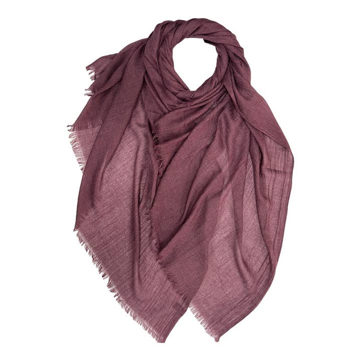 Lili Scarves (US Duty Free) – wholesale Scarf – Women's – Cotton Modal Blend Plain Scarf - 49 colours8