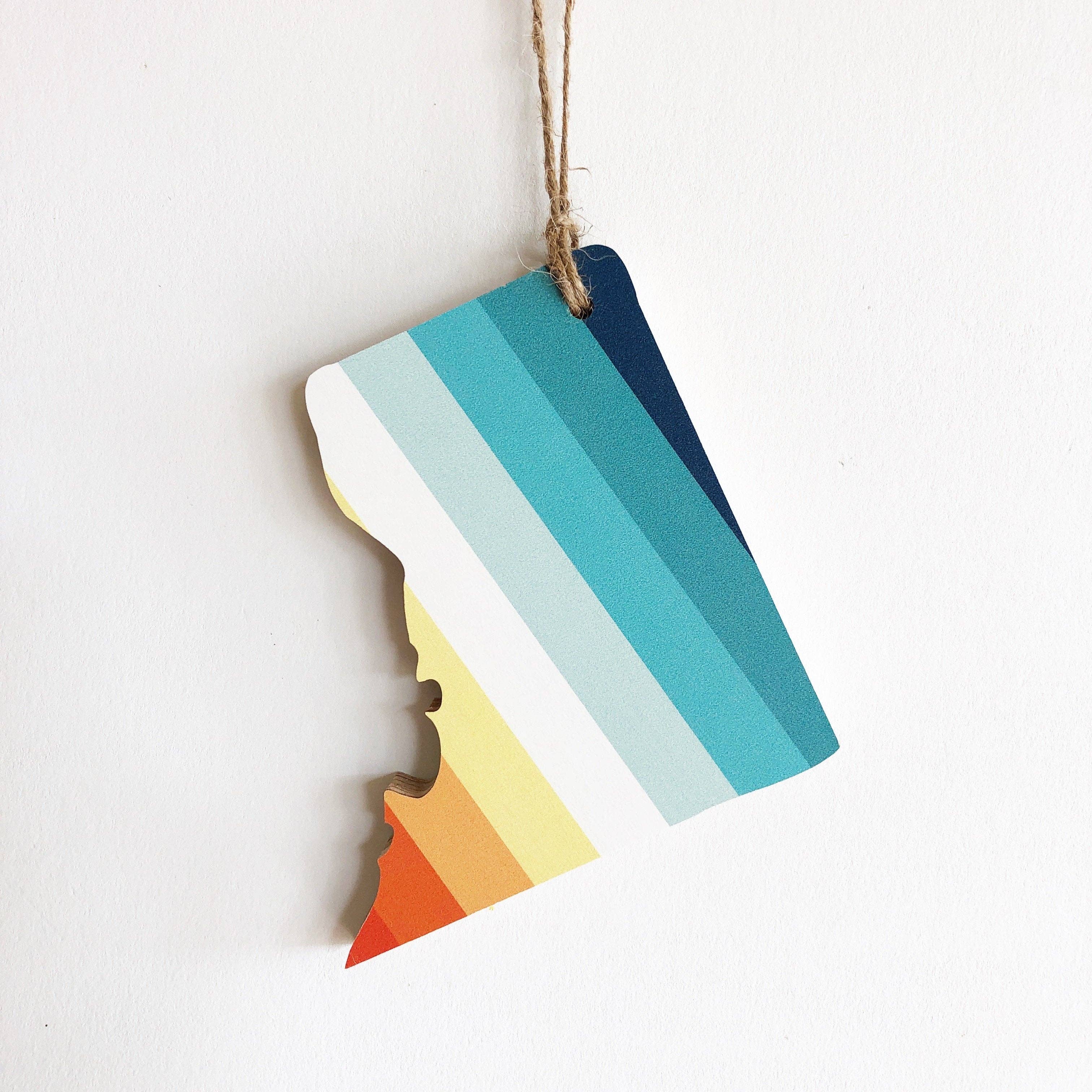 Hemlock & Heather - Wholesale Ornament - '76 Stripes State Ornaments7