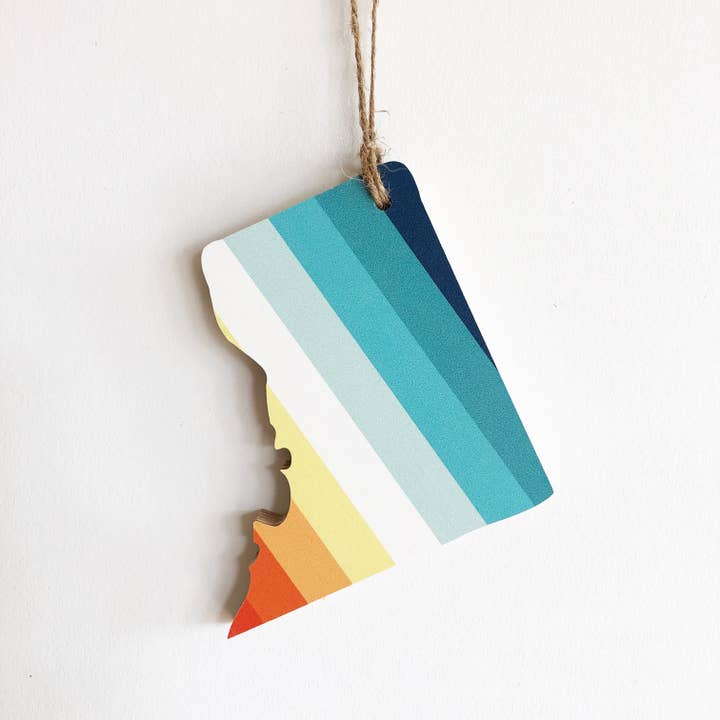 Hemlock & Heather - Wholesale Ornament - '76 Stripes State Ornaments7