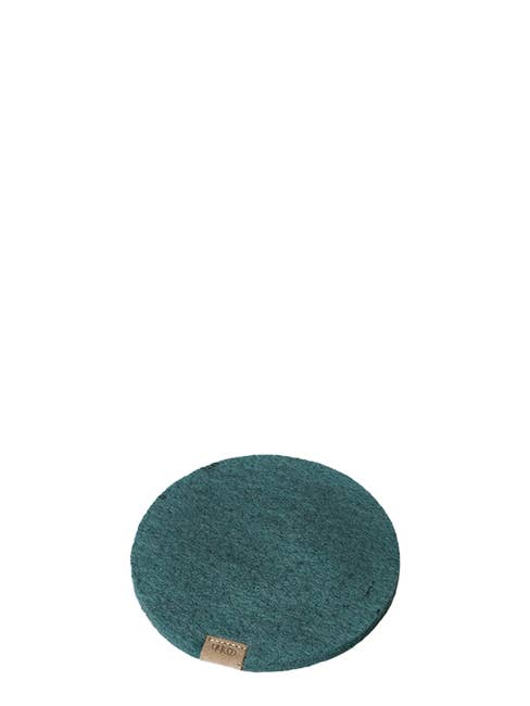 Posavasos de lana Zero Waste, Mar del Norte, 16 cm. para venta al por mayor de Lübech Living