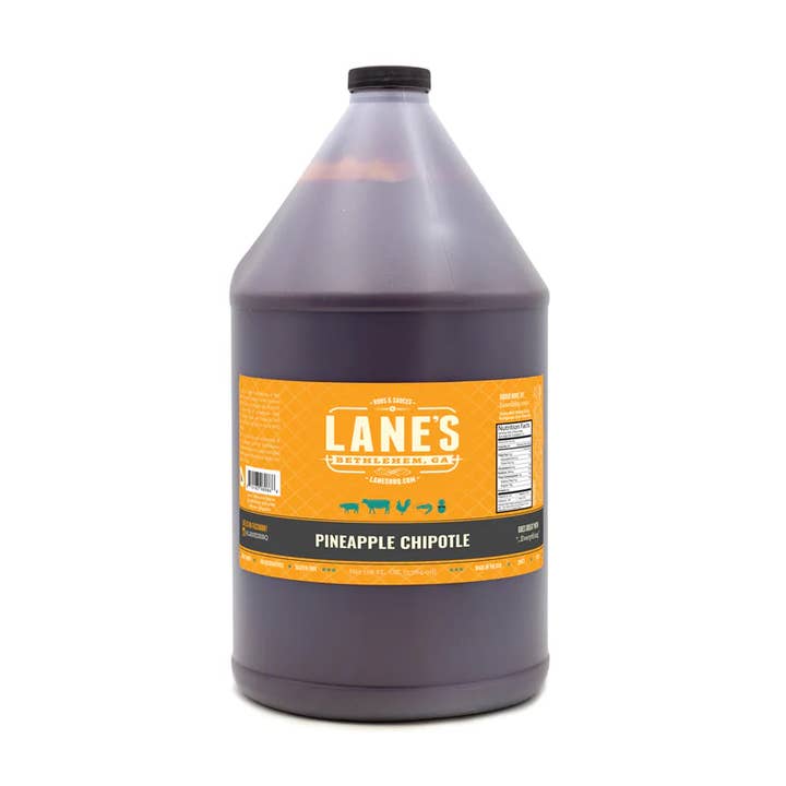 Chipotle à l'ananas - gallon pour la vente par Lane's BBQ