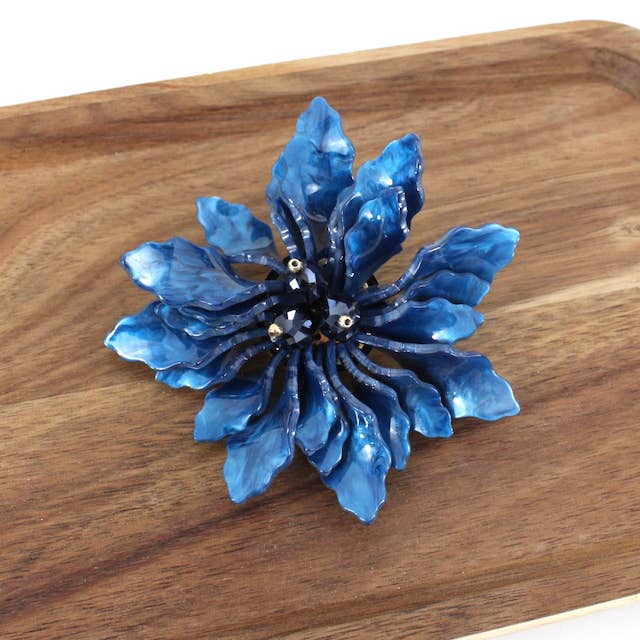 Pretty Persuasions - Wholesale Brooch - B23062 Shine Flower Brooch7