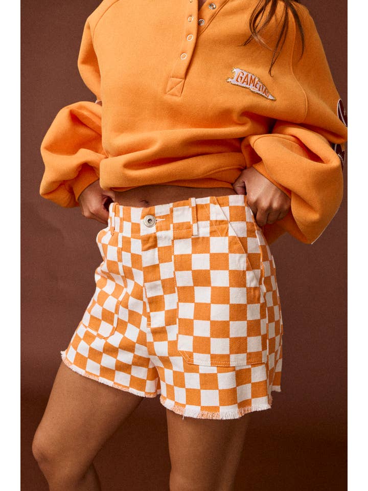 Papermoon - Wholesale Shorts - Women's - PP12128-1 - COLLEEN DENIM SHORTS1