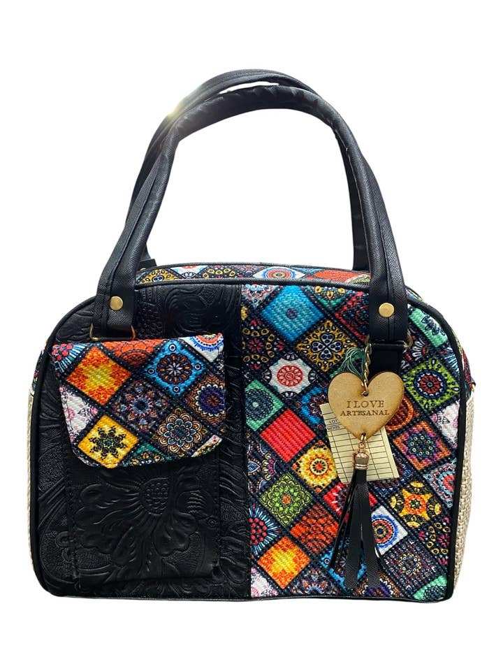 Guanajuato Jute Handbag for wholesale by Cielito Lindo