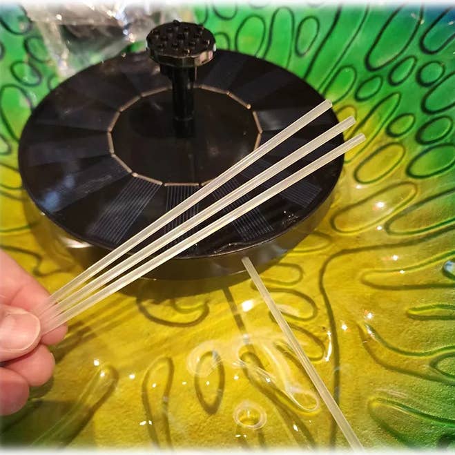 Will's Company - Wholesale Outdoor Ornament/Decor - Solar Powered Fountain Disc for Birdbath4