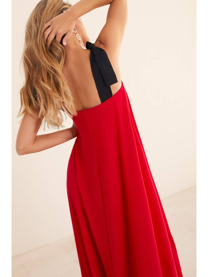 Bruna - Wholesale Dress - Women's - Sebastien Red Dress · Bohemian Rhapsody ·
