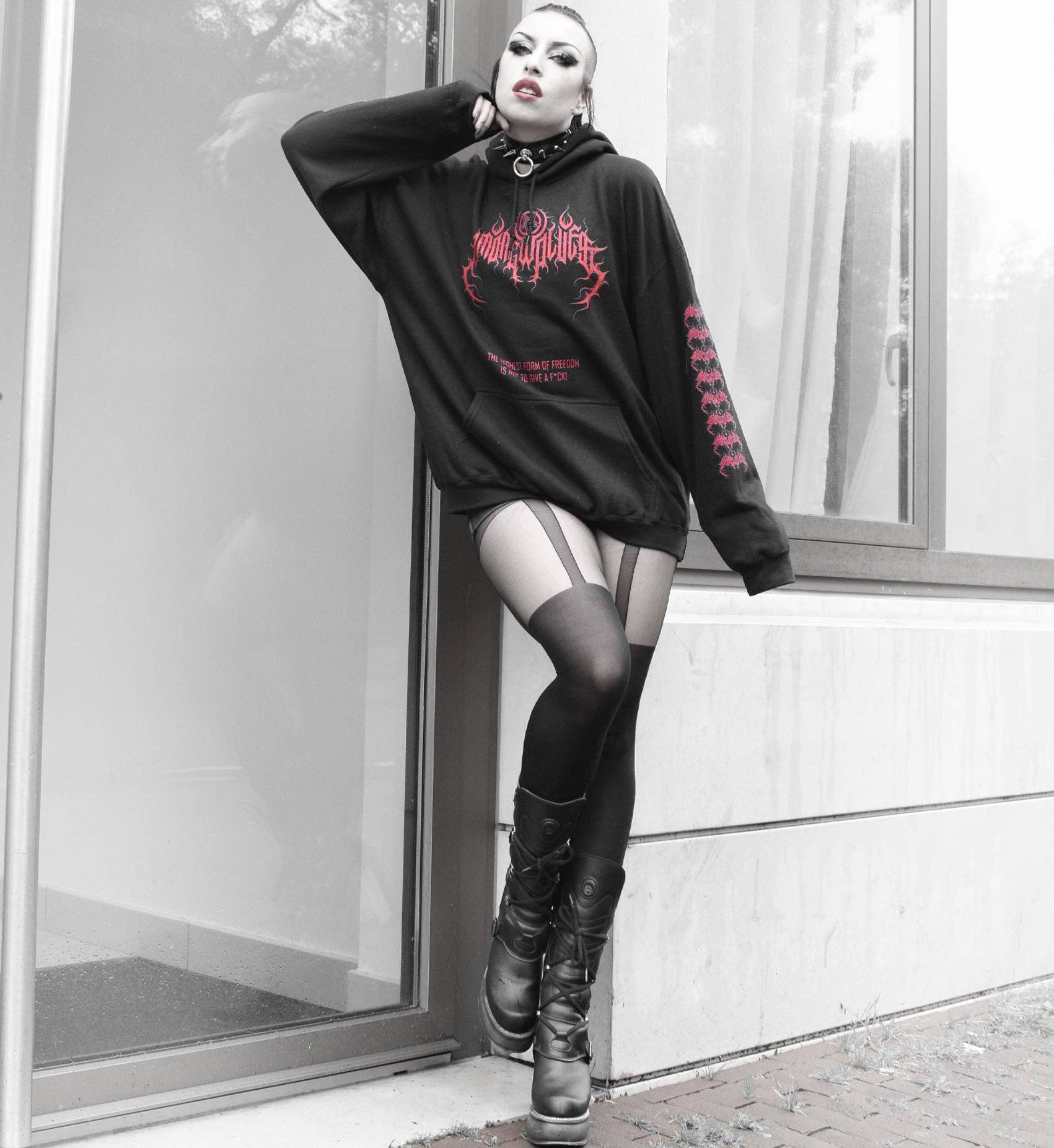 Pamela Mann – Großhandel Strumpfhose – Damen – Strapsstrumpfhose mit Streifen1