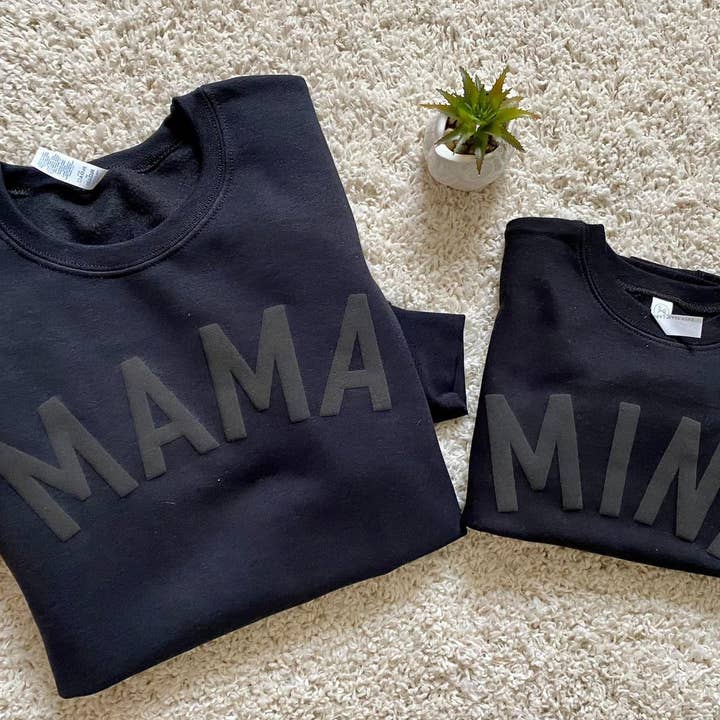 Mini crewneck sweatshirt for wholesale by Davis Designs