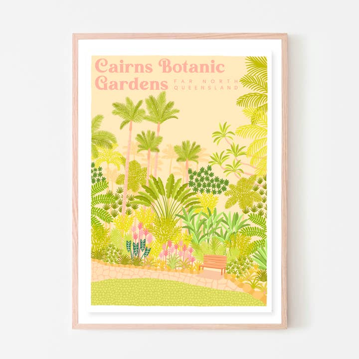 Designs by Claudia - Wholesale Art print - Cairns Botanic Gardens0