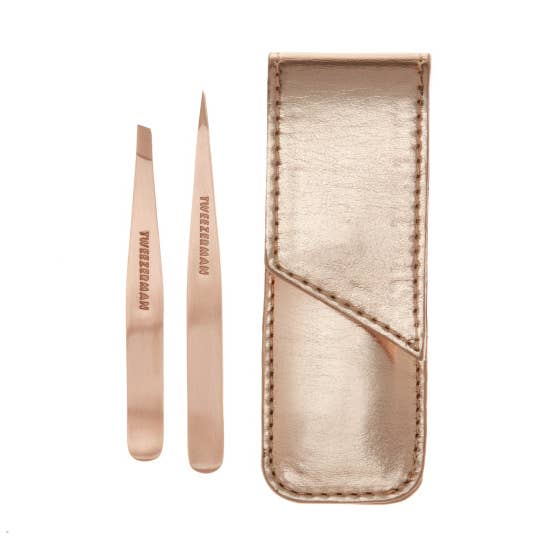 Petite Tweeze Set Rose Gold for wholesale by Tweezerman