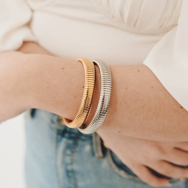 Pretty Simple - Wholesale Bangle Bracelet - Struck By Cupid Stretch Bangle Bracelet - WATERPROOF