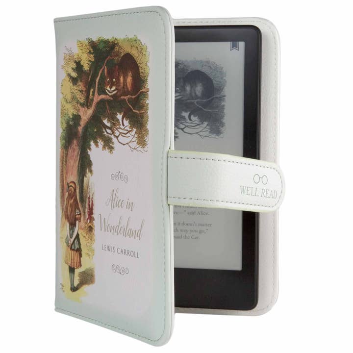 Alice In Wonderland Universal Kindle and Other eReader Cover for wholesale by Well Read Company