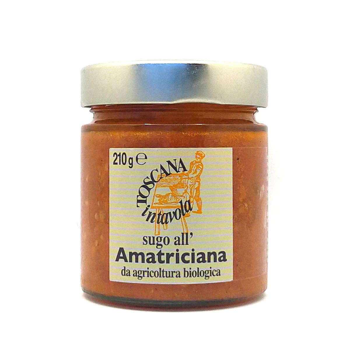 Toscana in Tavola - Wholesale Pasta Sauce - Organic Amatriciana Sauce 210g