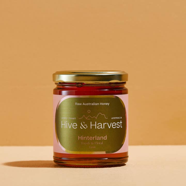 Hive & Harvest - Wholesale Honey - Hinterland Honey – Raw Australian Wildflower Honey (350g)0