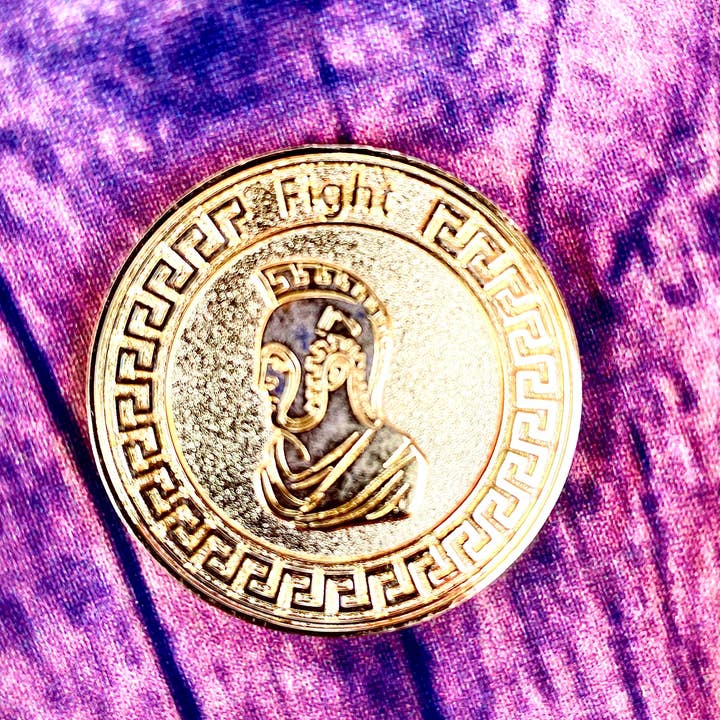 Fight/Polema Motto Medallion for wholesale by Motto Medallions