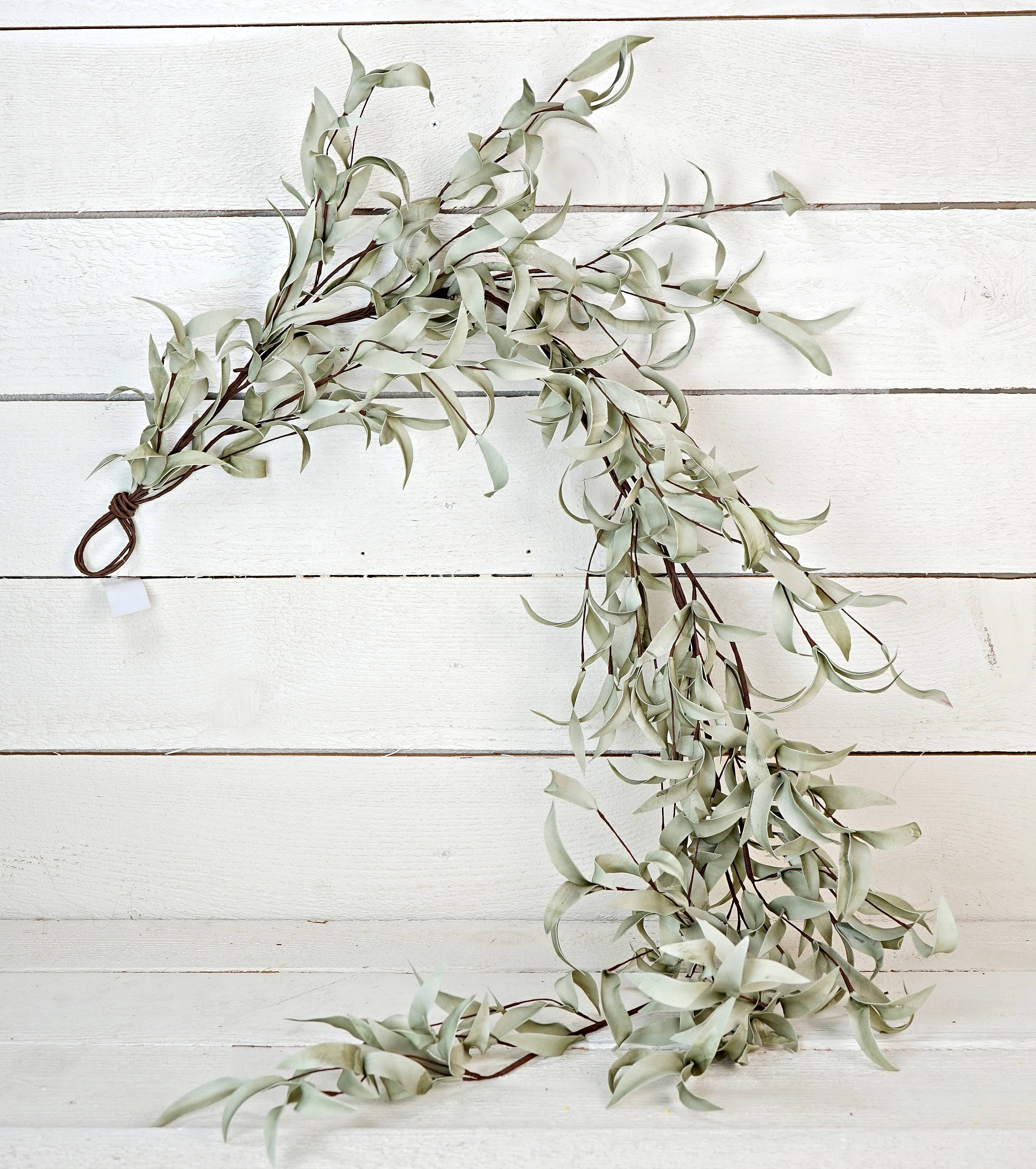 Impressive Enterprises, Inc. - Wholesale Bunting/Garland - ISB72661- 4.5ft Flocked Herb Leaves Garland