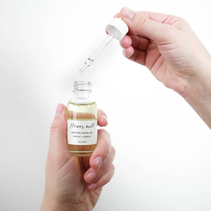 Flower Mill - Wholesale Facial Oil - Marula + Cameillia Seed Facial Oil1