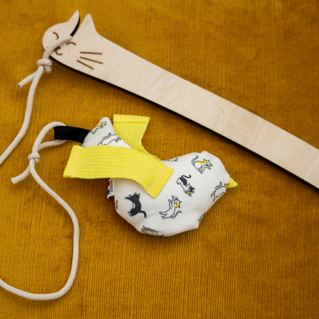 Petits Fripons - Wholesale Pet Toy - Cat - The cat cane + 5 herbs pack5