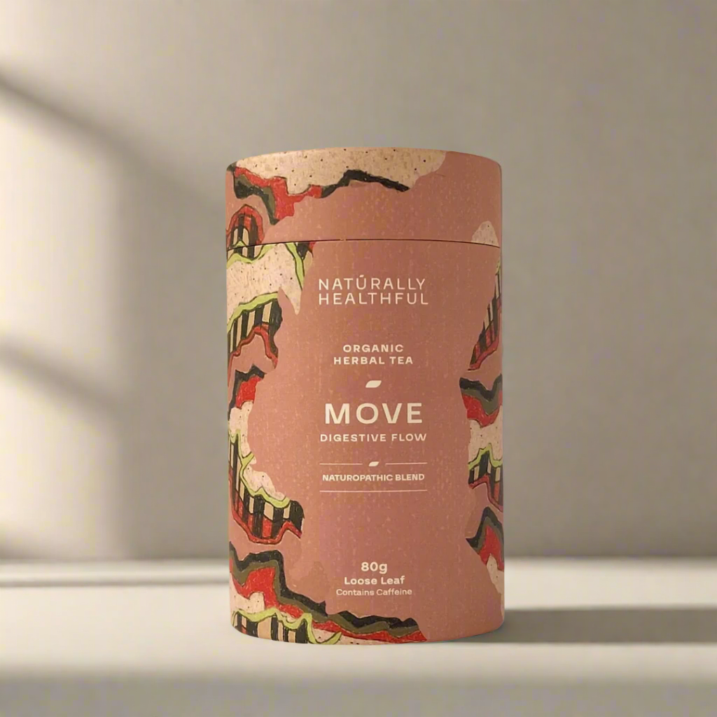 Naturally Healthful - Wholesale Health/Detox Tea - Move digestive flow tea - 32 serves3