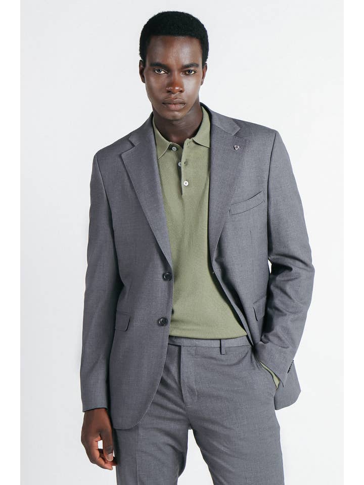 SONNY BONO - Wholesale Suit Jacket - Men's - SLIM FIT SUIT JACKET3