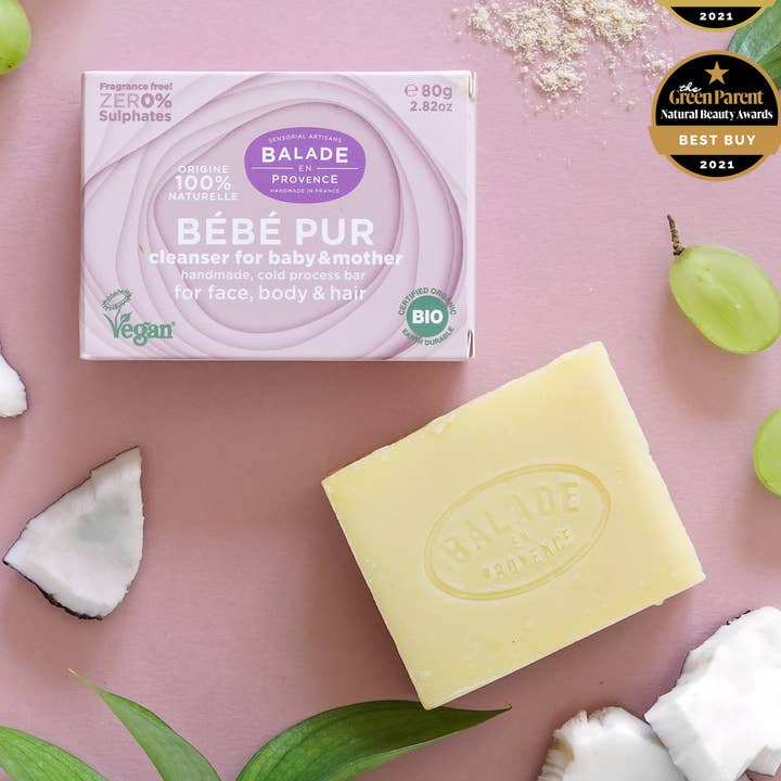 Bebé Puro - Limpeza Sem Perfume - 80g por atacado de Balade en Provence