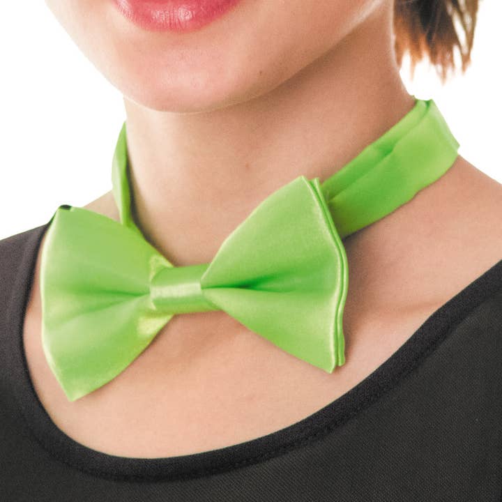 NOEUD PAPILLON VERT FLUO pour la vente par Party Pro