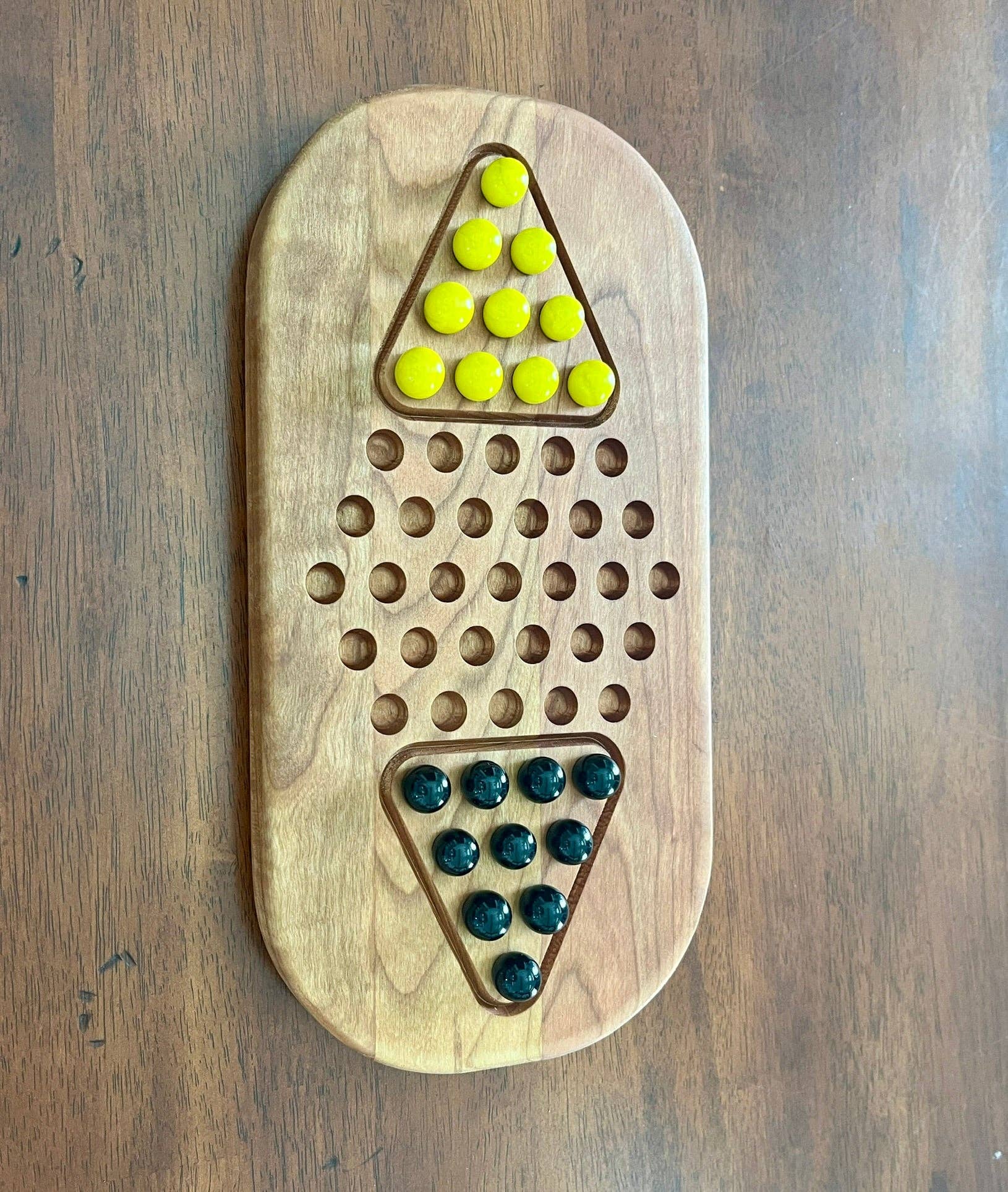 Lakeline Designs - Wholesale Board Game - Travel Chinese / Star Checkers – 2-Player Mini Board Game5