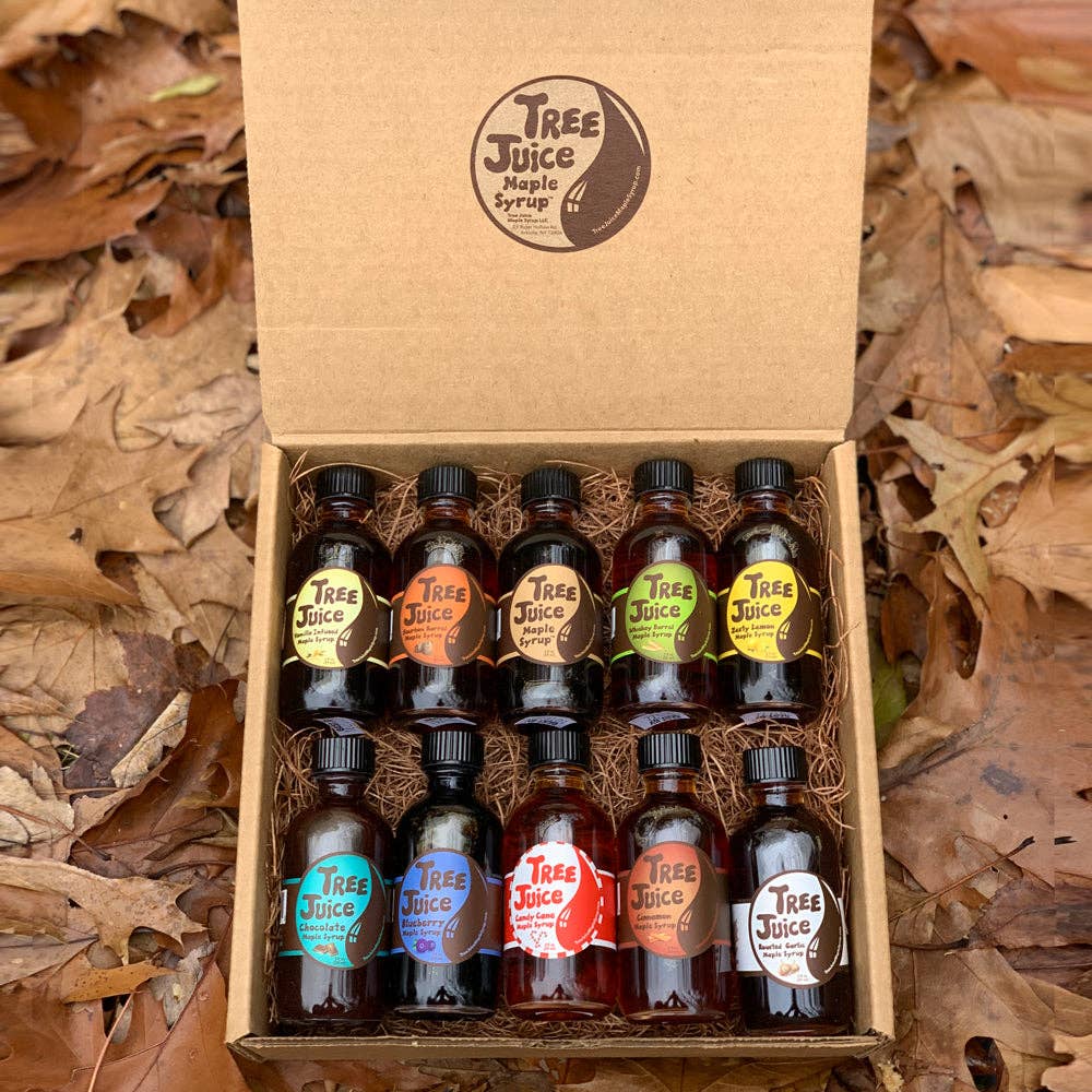 Naomi's Happy Place Shop - Wholesale Maple Syrup - Ten Bottle Mini Variety Pack7
