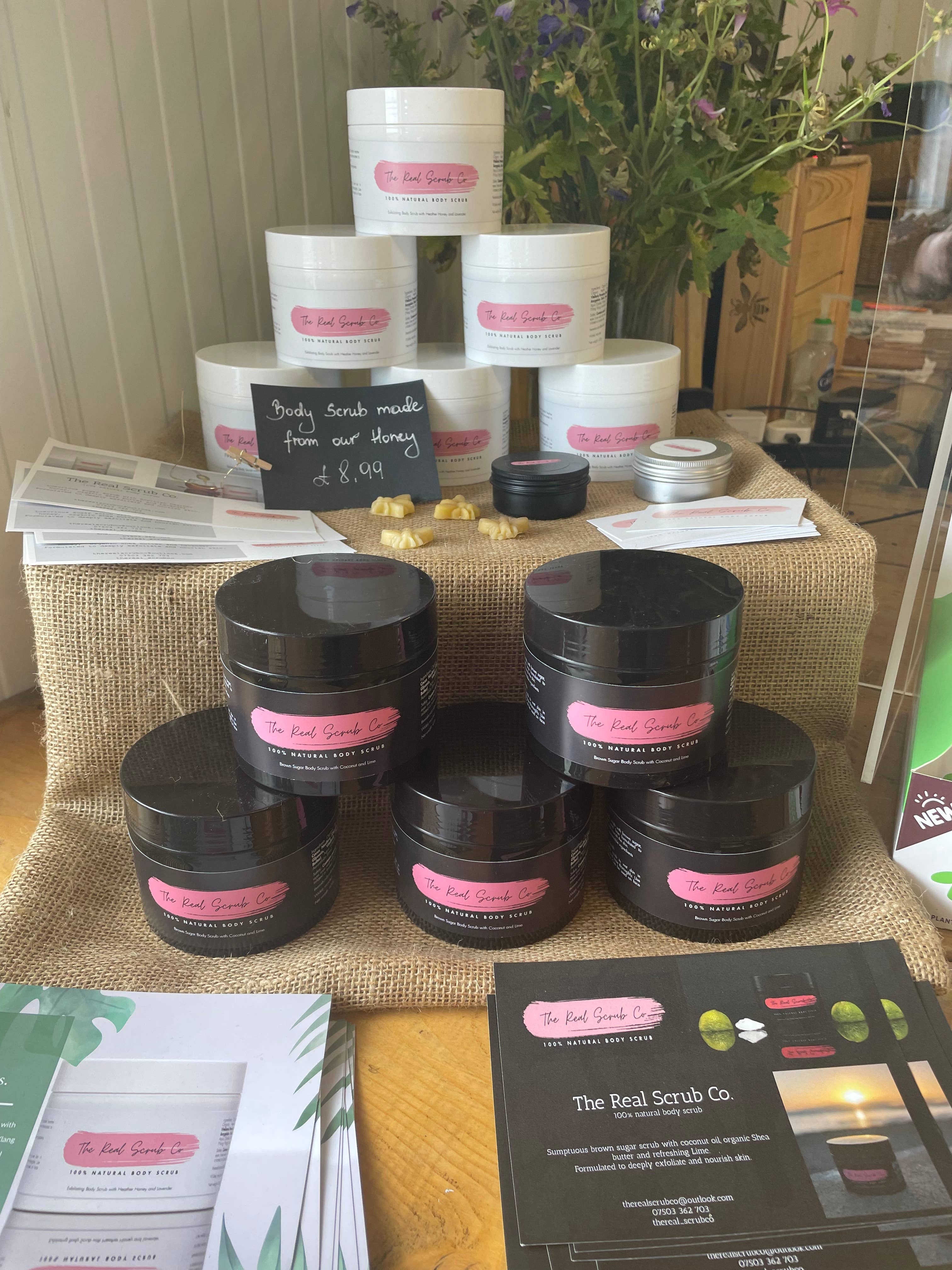 The Real Scrub Co - Vente Gommage/exfoliant pour le corps - Gommage cassonade à la noix de coco9