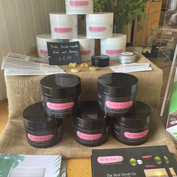 The Real Scrub Co - Vente Gommage/exfoliant pour le corps - Gommage cassonade à la noix de coco9