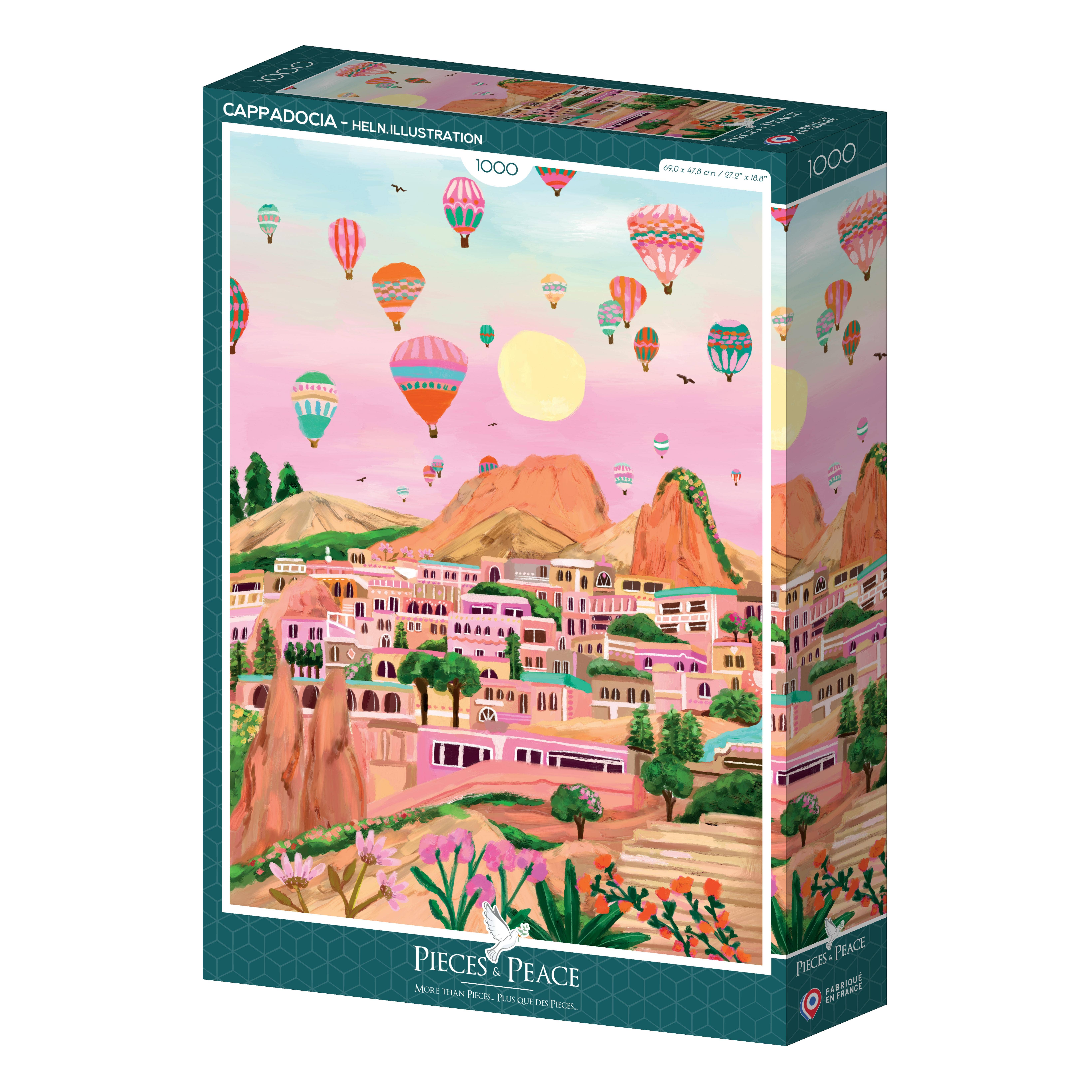 Pieces & Peace - Wholesale Puzzle - Adult - 1000 Piece Puzzle - Cappadocia0