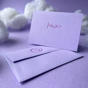 lmao - Hand Foiled Card for wholesale by Text From A Friend