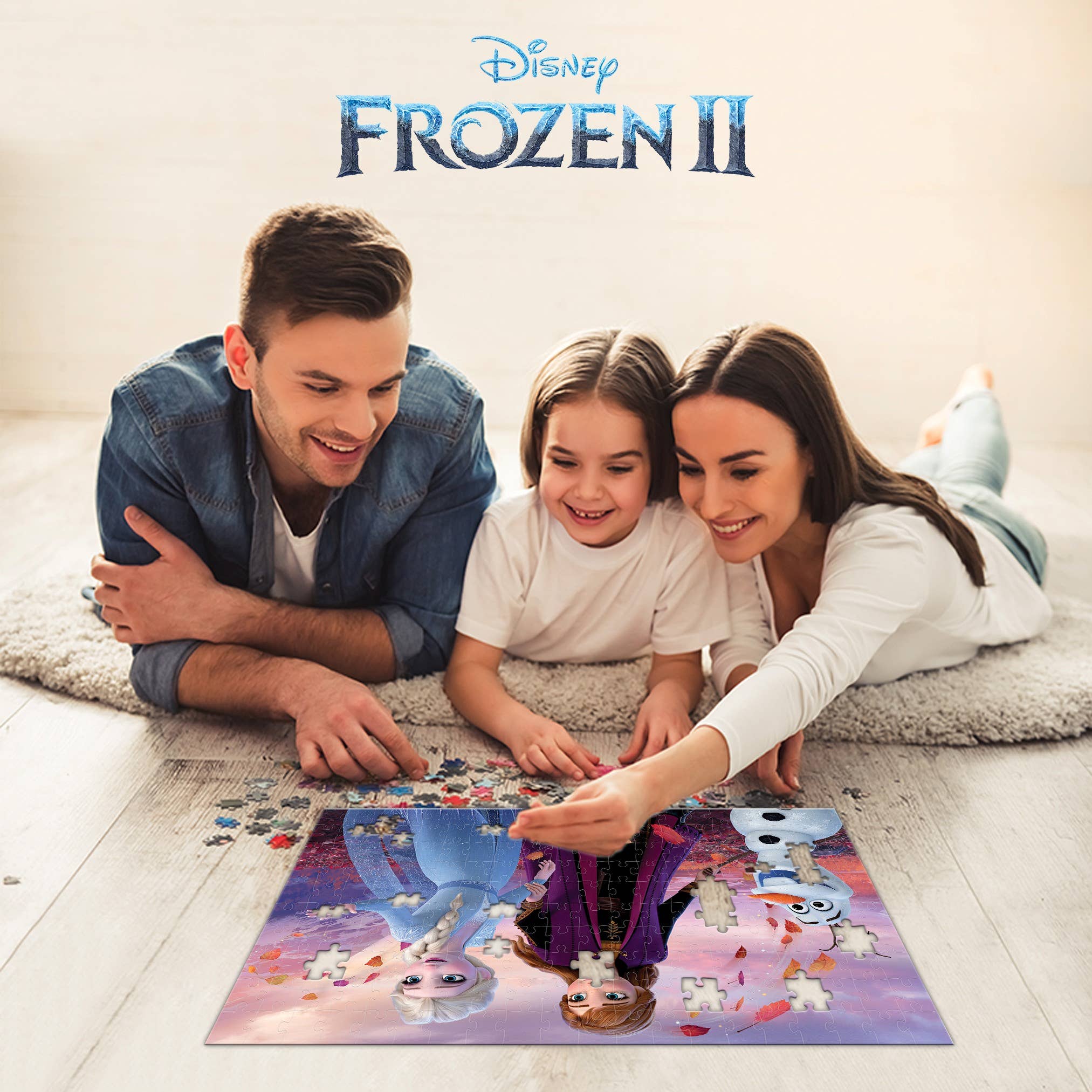 Primemotion, Inc - Wholesale Puzzle - Kids - Disney Frozen 200pc 24x18" #61