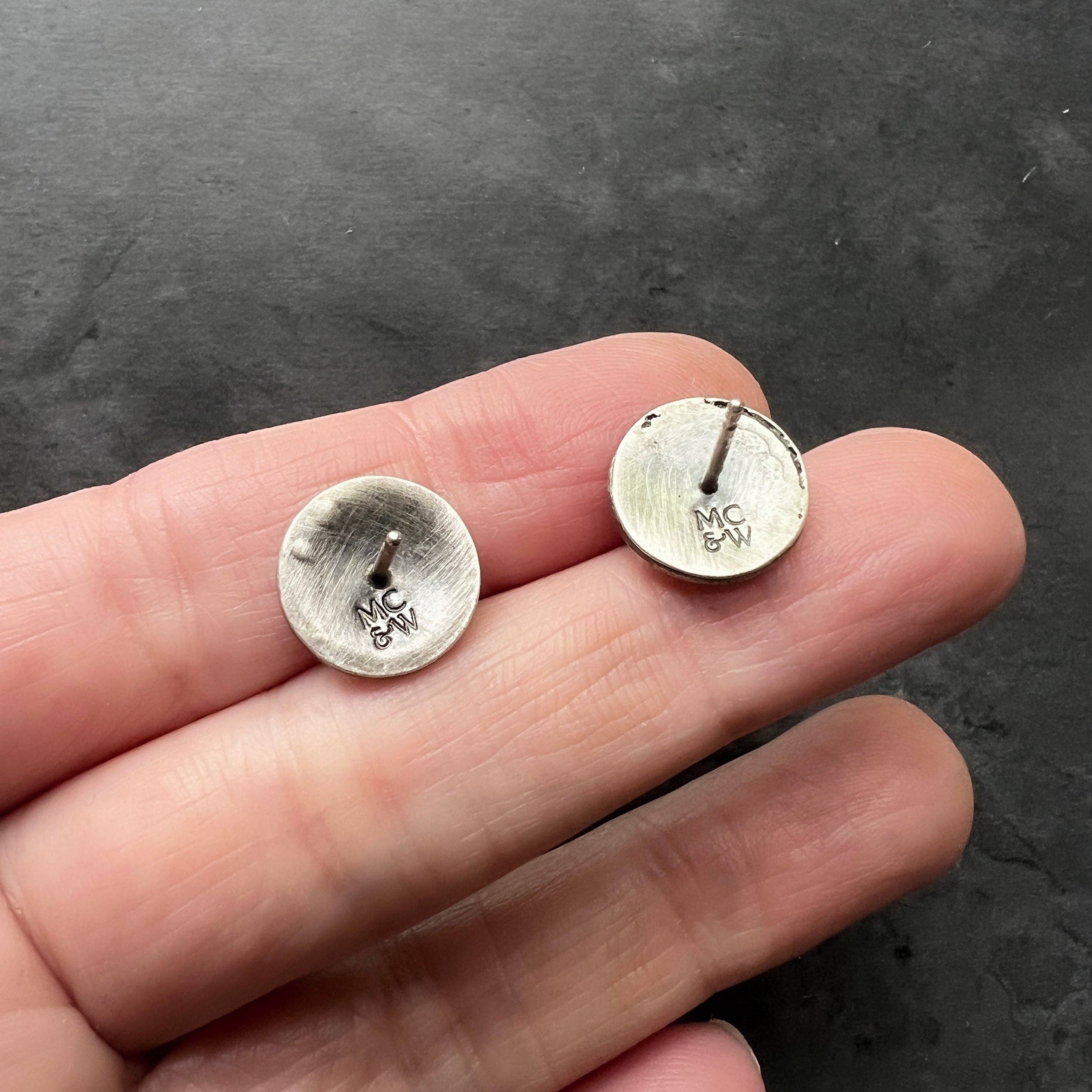 Metal Cloth & Wood – Brincos de pino por atacado – Brincos de Botão de Isópode em Cobre e Prata de Lei — Brincos de Isópode — Presente Único para Jardineiro ou Amante de Joias de Insetos!2