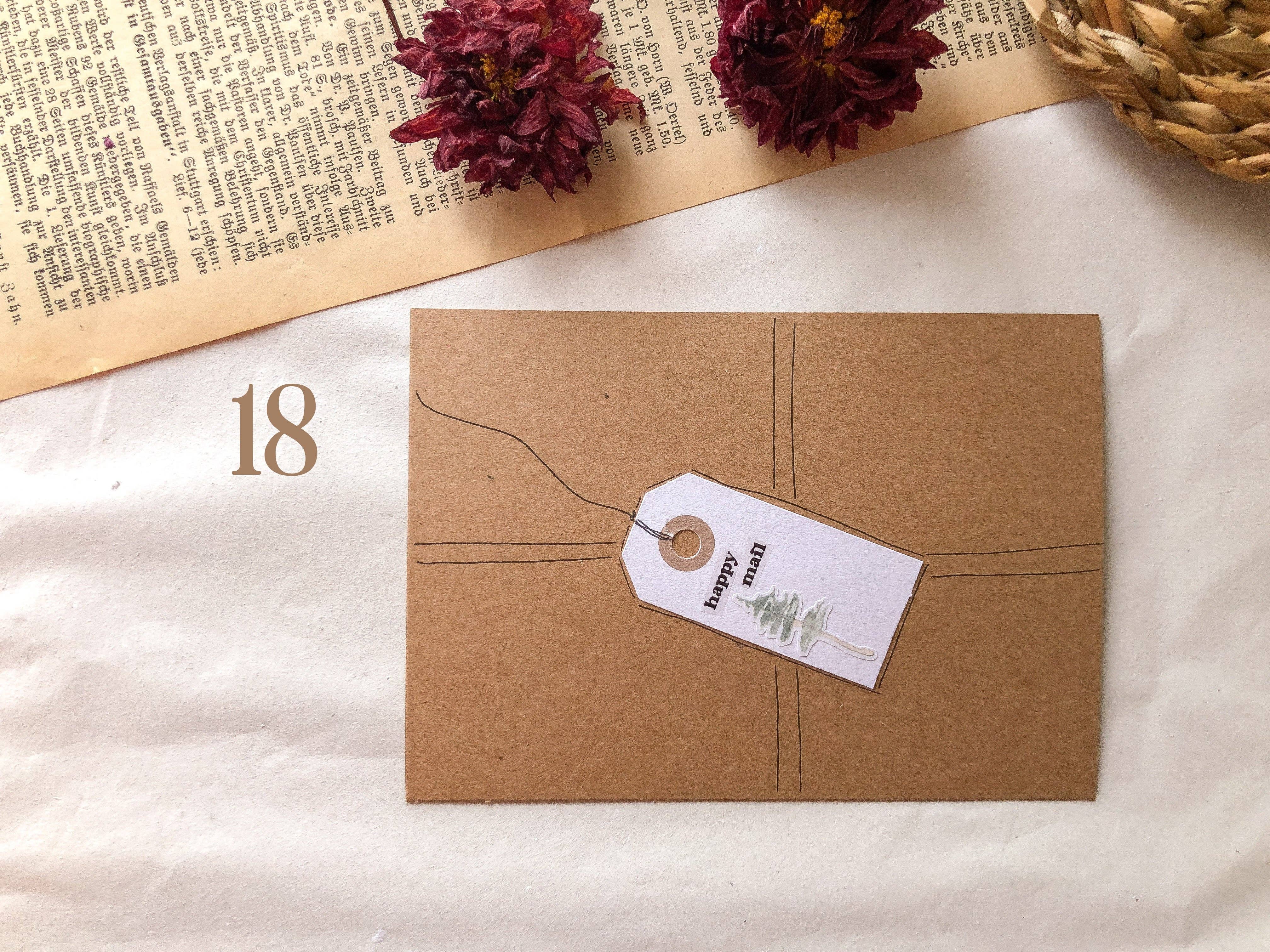 samesjournal - Wholesale Christmas Card - Decorated Christmas Postcards - samesjournal17