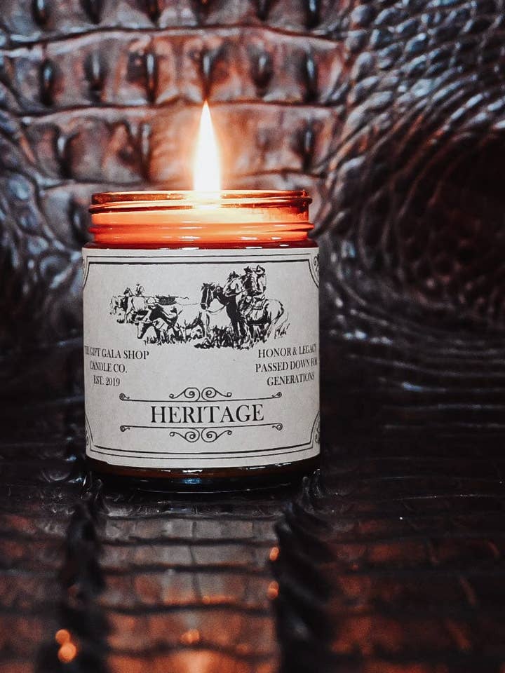 Bougies de soja Southwest Western | Bougies de marque privée pour la vente par The Gift Gala Shop Candle Co.